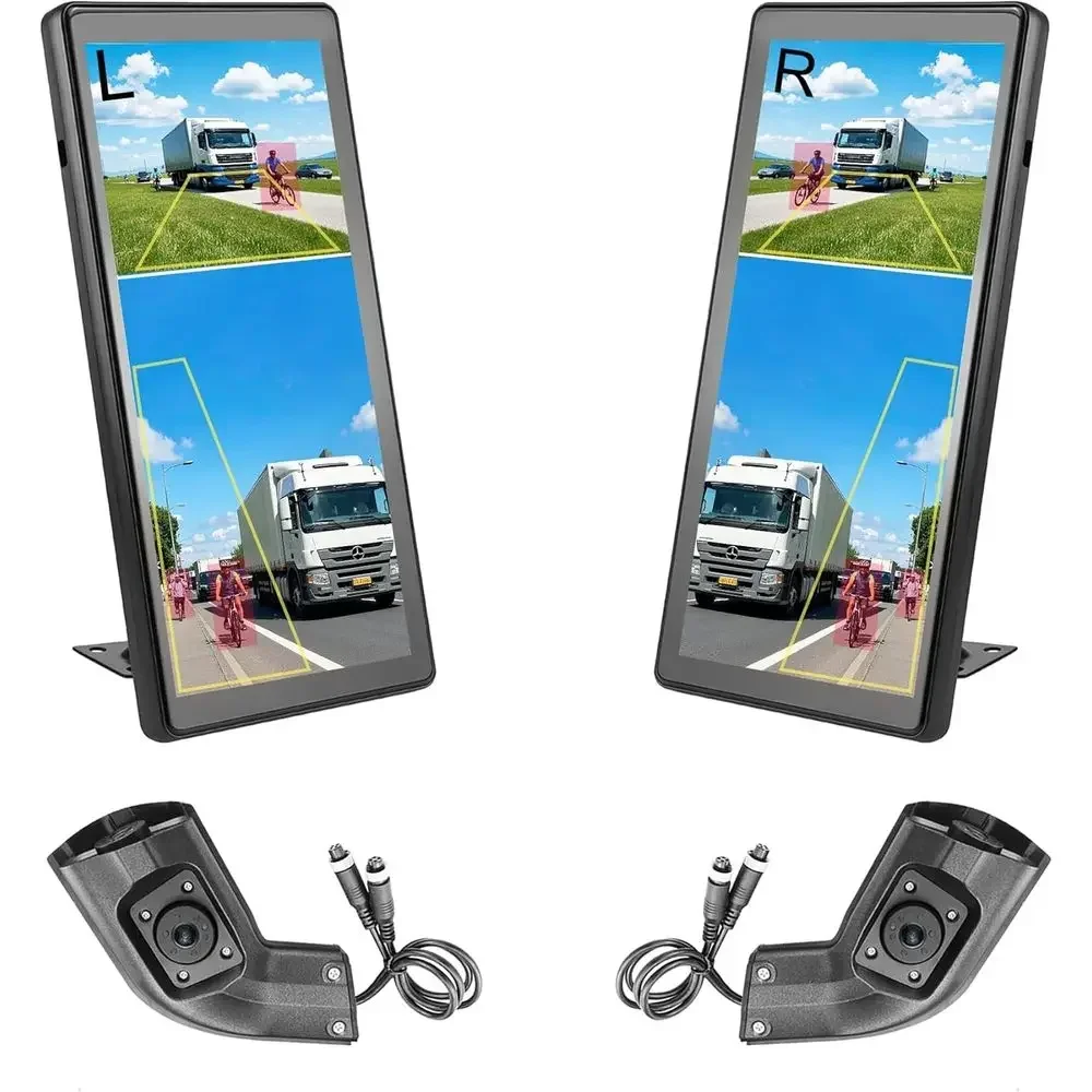 Cameras - Dual Monitor Truck Camera System, 10.36