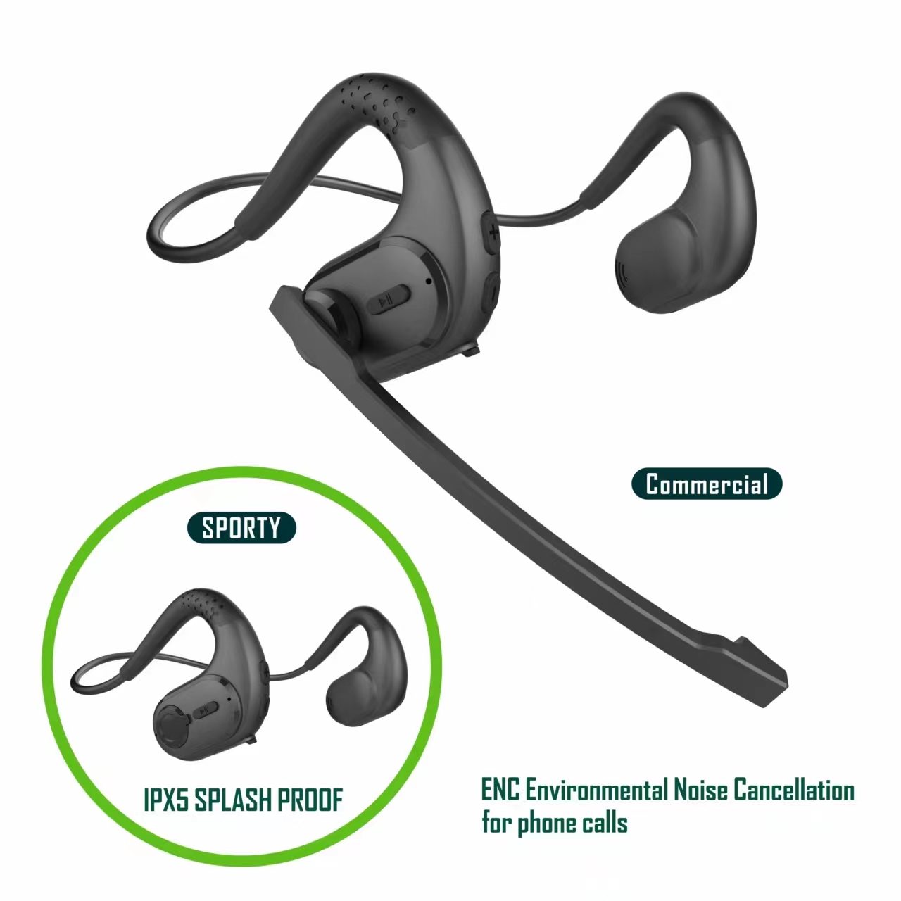 Open Ear Air Conduction Headphones - Open Ear Air Conduction Headphones Super