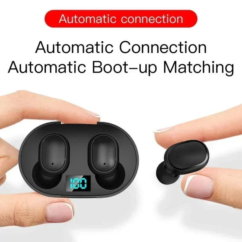 TWS E6S Bluetooth Earphones Wi - Tws Earbuds Bluetooth 5.3 ulasan dan harga