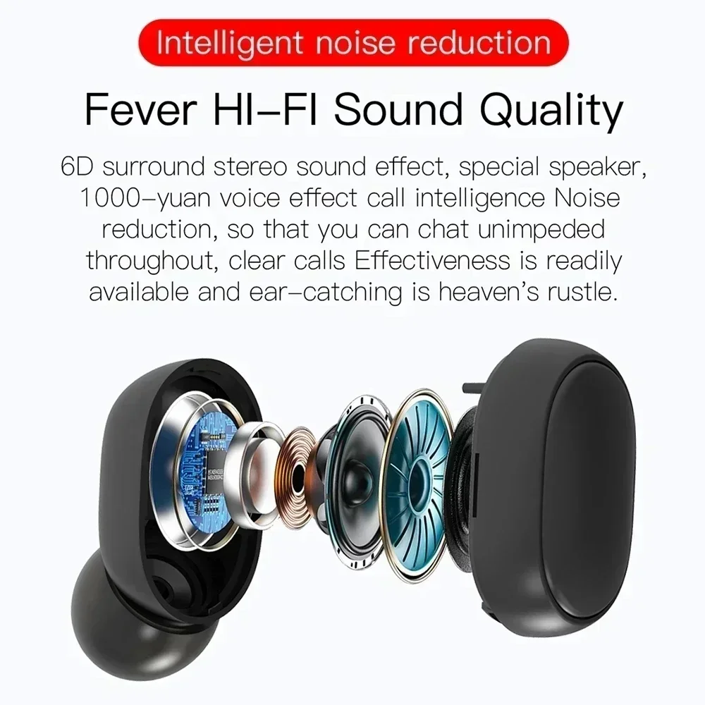 TWS Bluetooth Earphones Wirele - Tws Earbuds Bluetooth 5.3 ulasan dan harga