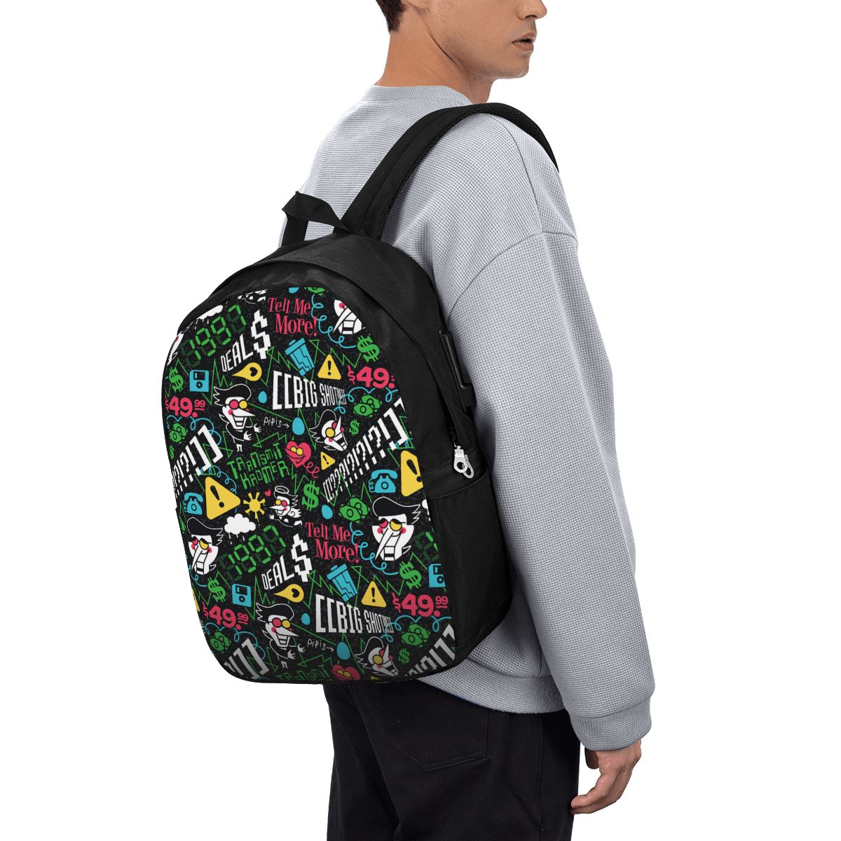 Deltarune SPAMTON G Backpack T - Laptops ulasan dan harga