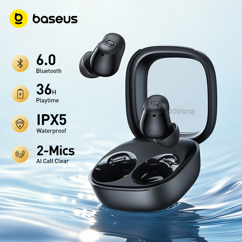Baseus Bass WM02s Wireless Eab - Sleep Mask Headphones Bluetooth ulasan dan harga