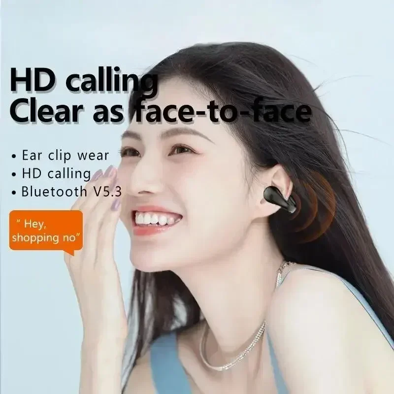 Bluetooth Headset 5.3 Wireless - Open Ear Air Conduction Headphones ulasan dan harga