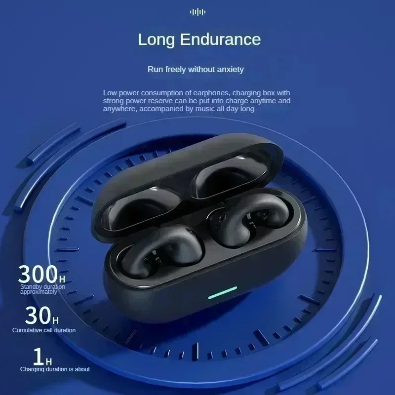 T75 Bluetooth Headset 5.3 Wire - Open Ear Air Conduction Headphones ulasan dan harga