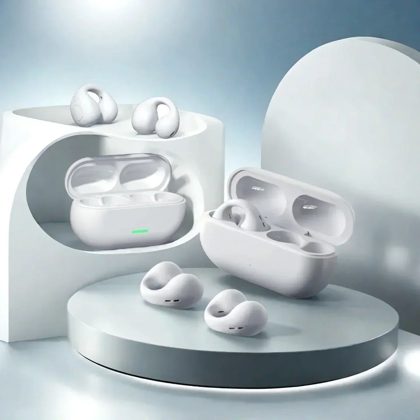 T75 Bluetooth Headset 5.3 Wire - Open Ear Air Conduction Headphones ulasan dan harga