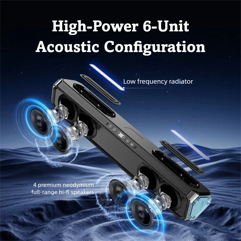 Gaming Soundbar with RGB Light - Rgb Computer Soundbar For Pc ulasan dan harga