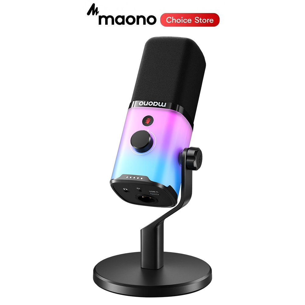 MAONO PD100X RGB Gaming Microp - Gaming Headset With Mic Rgb ulasan dan harga