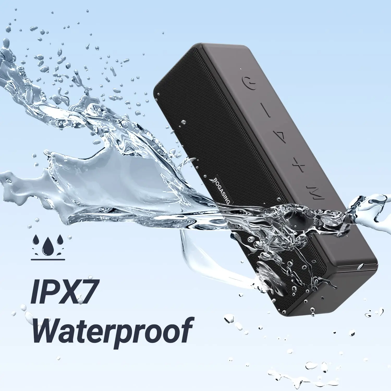 BOGASING M8 Wireless Bluetooth - Portable Bluetooth Speaker Waterproof Ipx7 ulasan dan harga