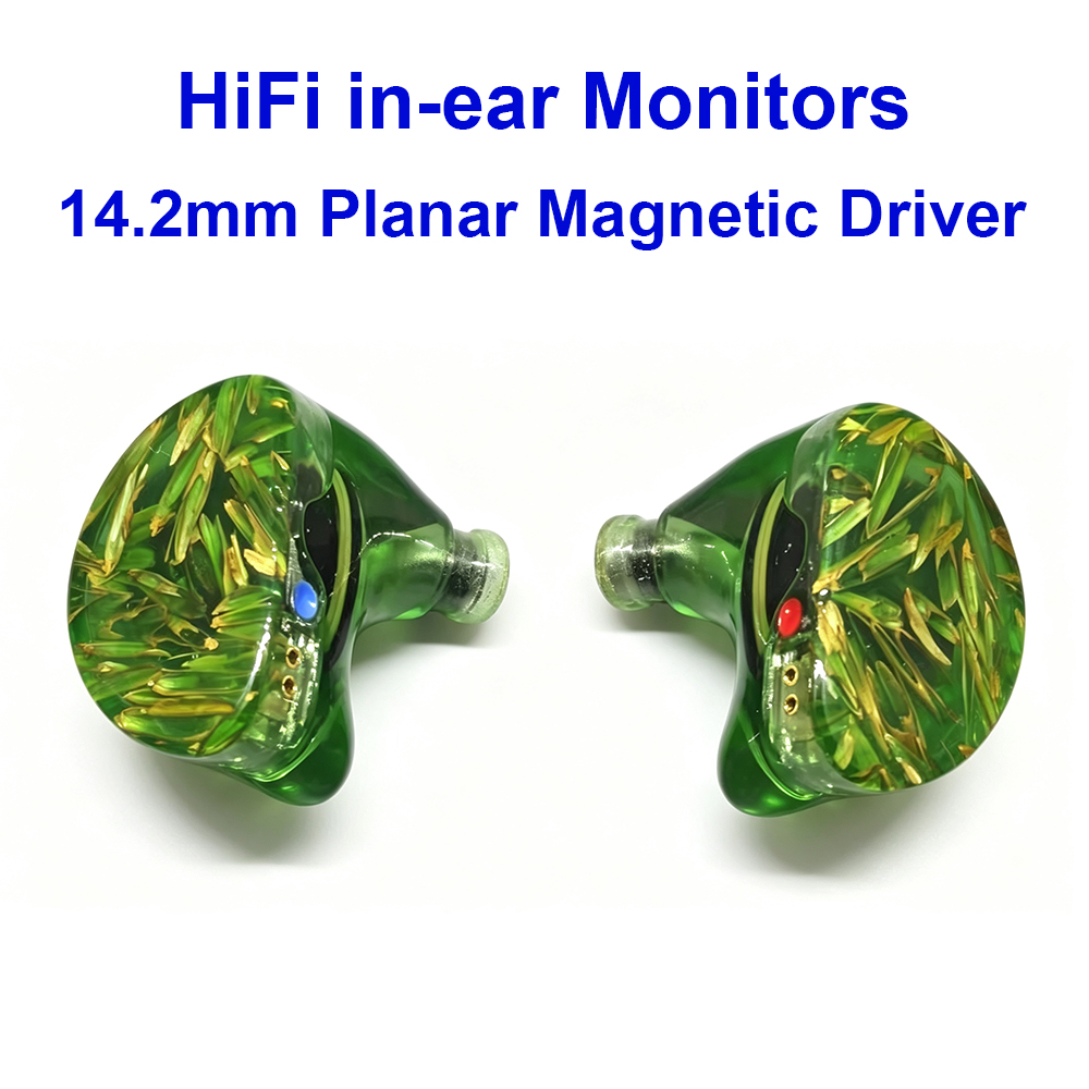 P14 PMD IEM Earphones HiFi in- - Planar Magnetic Iem Earphones ulasan dan harga