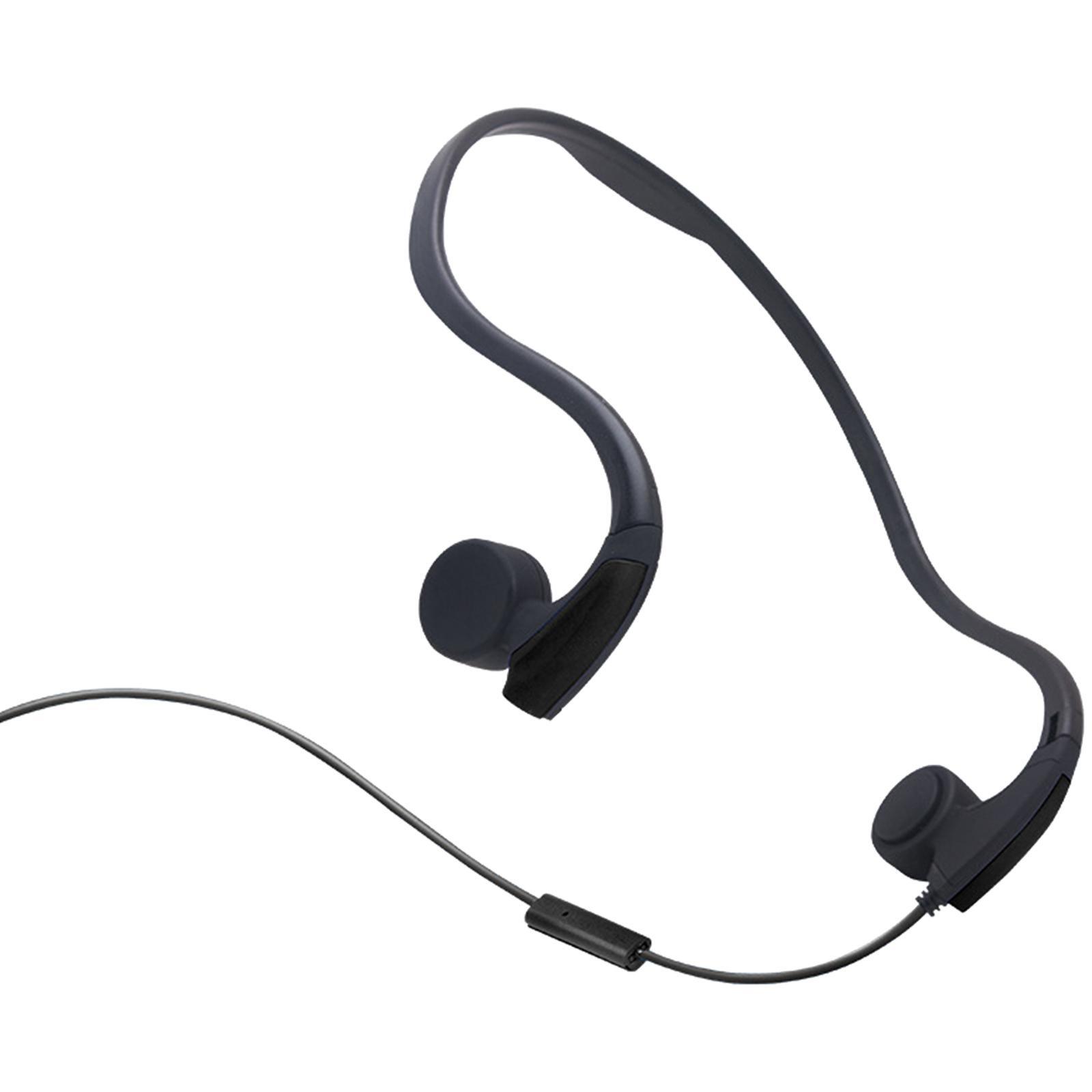 Bone Conduction Wired Headset  - Bone Conduction Running Headphones ulasan dan harga