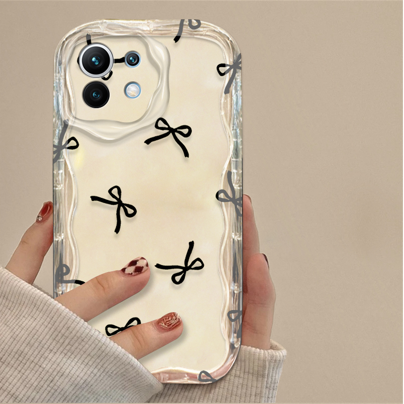 Black Bowknot love Heart Case  - Tablets ulasan dan harga