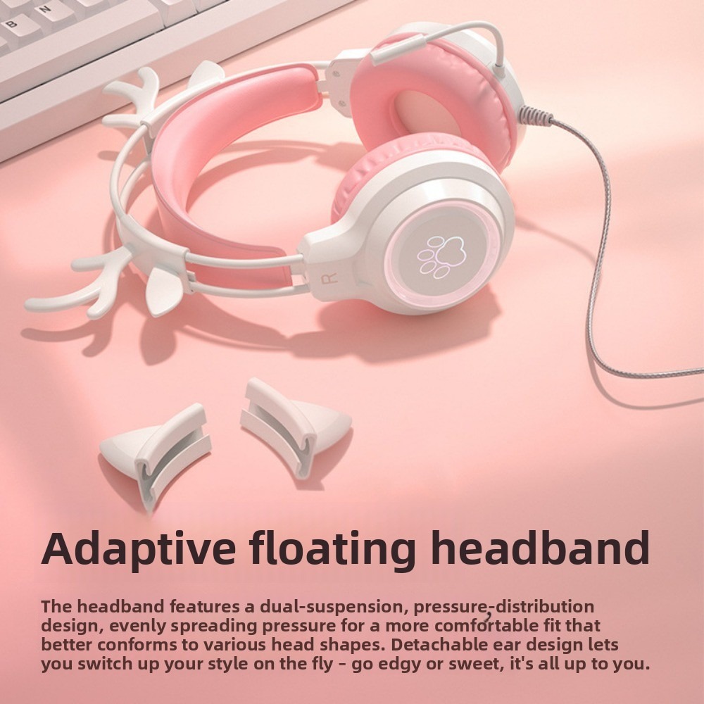 RGB Gaming Earphones with High - Gaming Headset With Mic Rgb ulasan dan harga