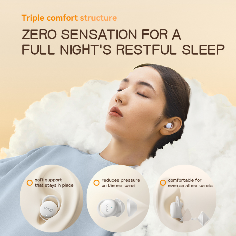 Sanag J20 Wireless Earphones S - Sleep Mask Headphones Bluetooth ulasan dan harga