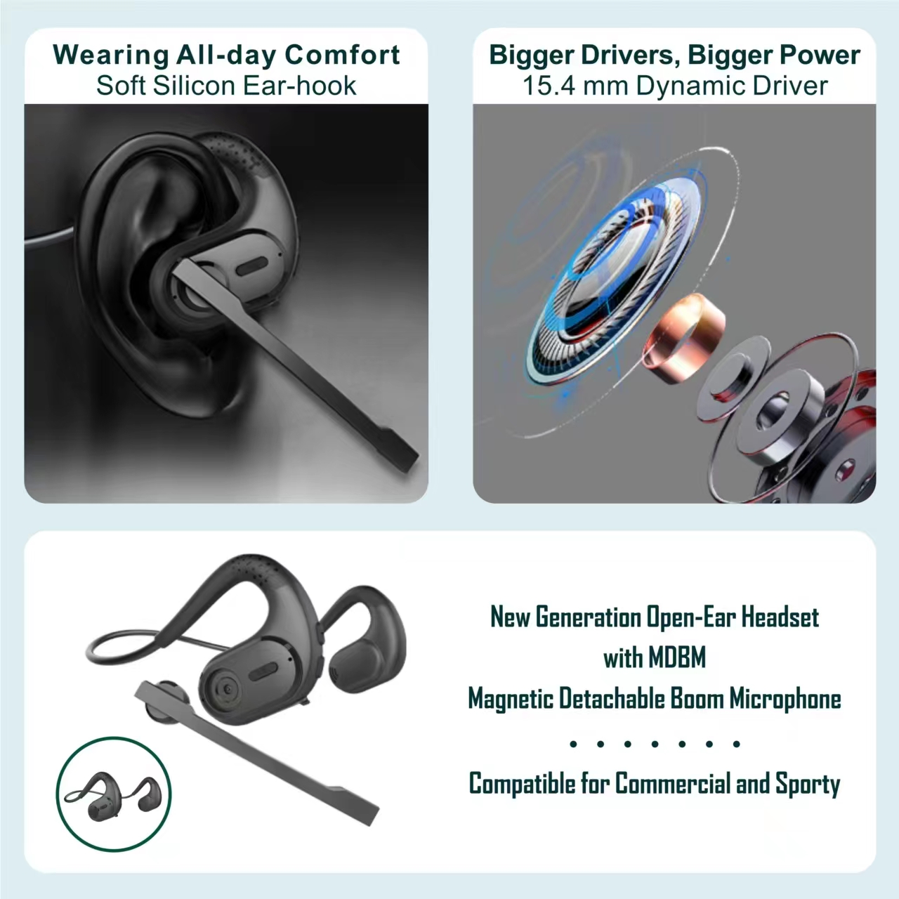 Open Ear Air Conduction Headph - Open Ear Air Conduction Headphones ulasan dan harga