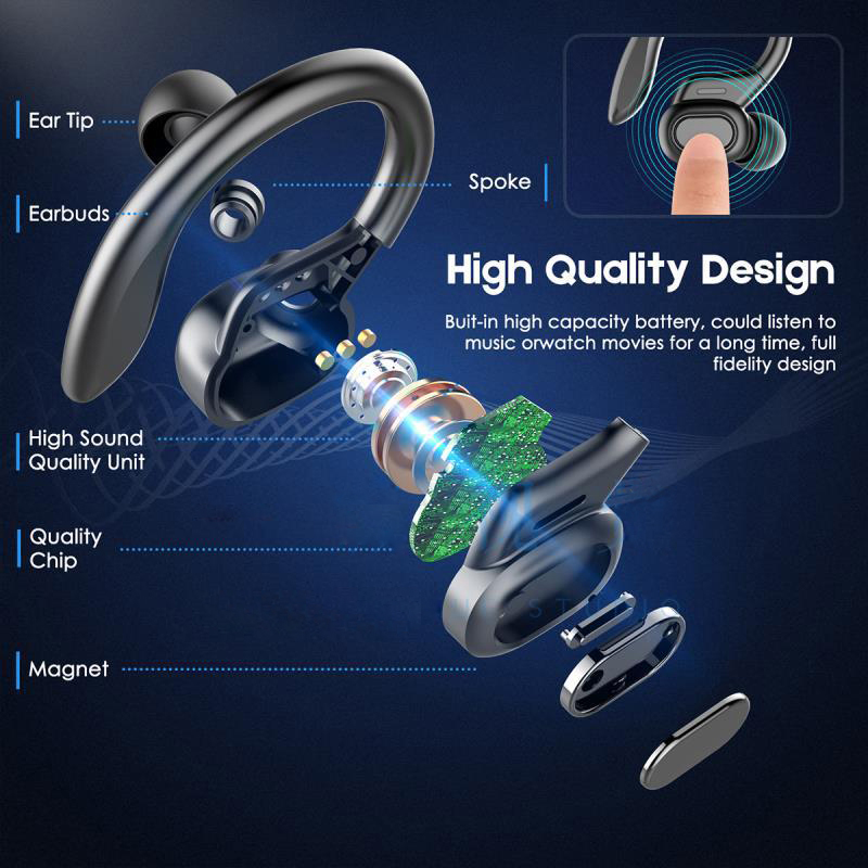 SP16 TWS Wireless Headphones B - Tws Earbuds Bluetooth 5.3 ulasan dan harga